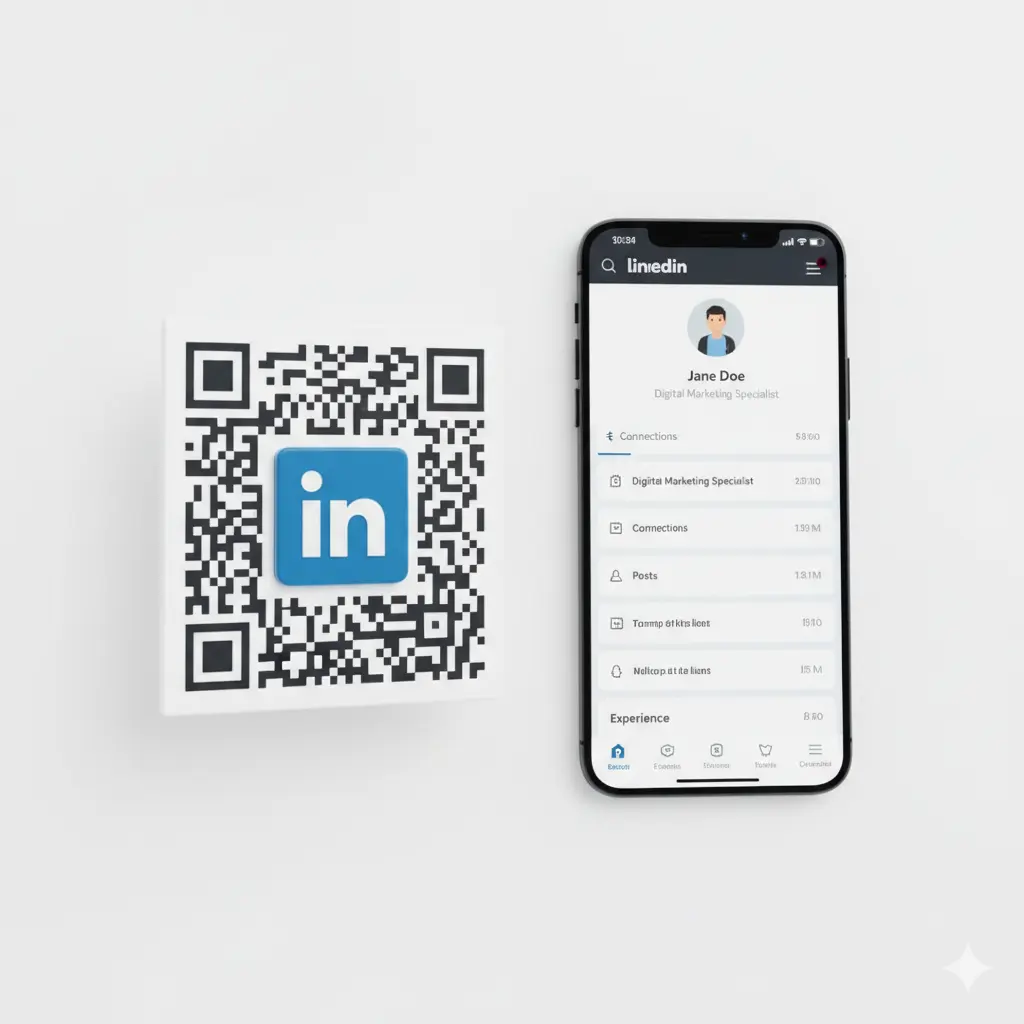 Linkedin QR Code erstellen